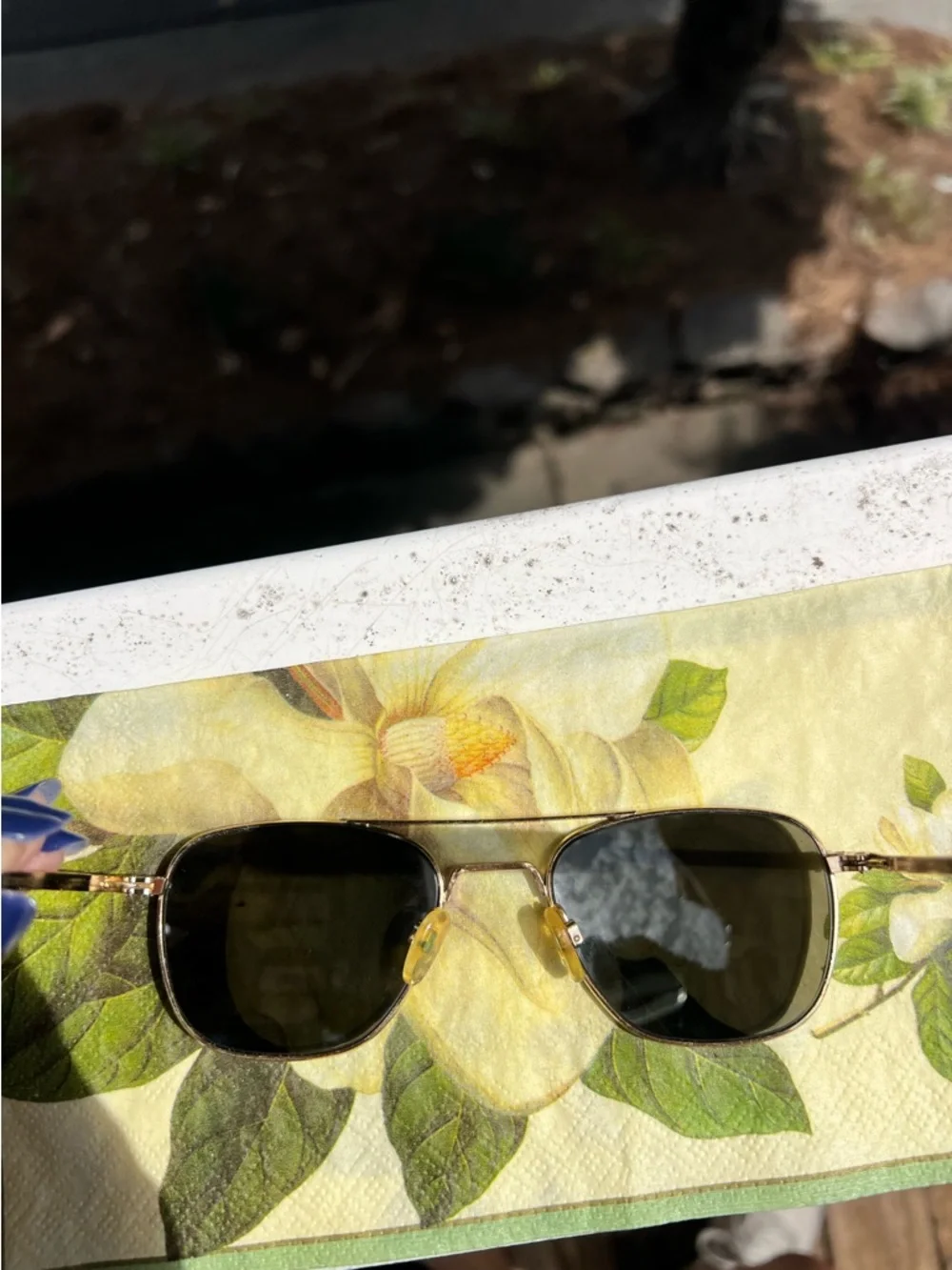Vintage Randolph Engineering AF 52-20 Aviator Sunglasses